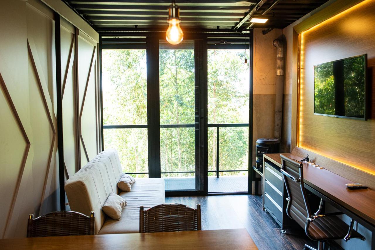 Casa Container FIGO em meio a natureza na Serra Gaúcha Flores da Cunha Exterior foto