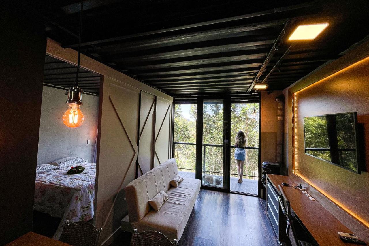 Casa Container FIGO em meio a natureza na Serra Gaúcha Flores da Cunha Exterior foto